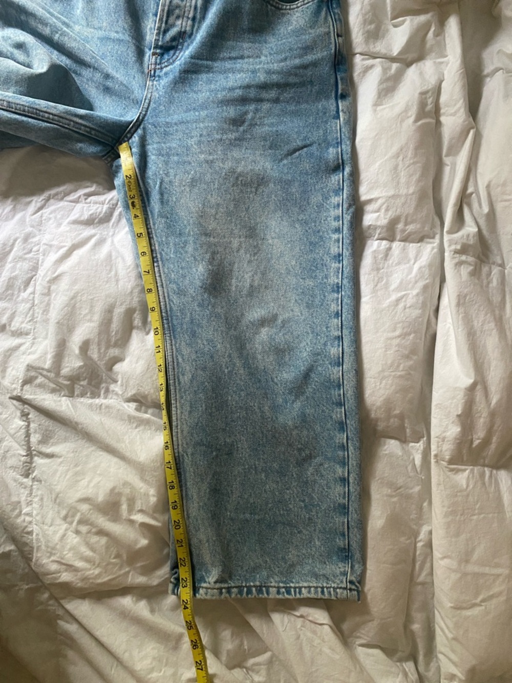 We The Free Relaxed Wide-Leg Jeans - Light Blue Wash - Picture 11 of 11